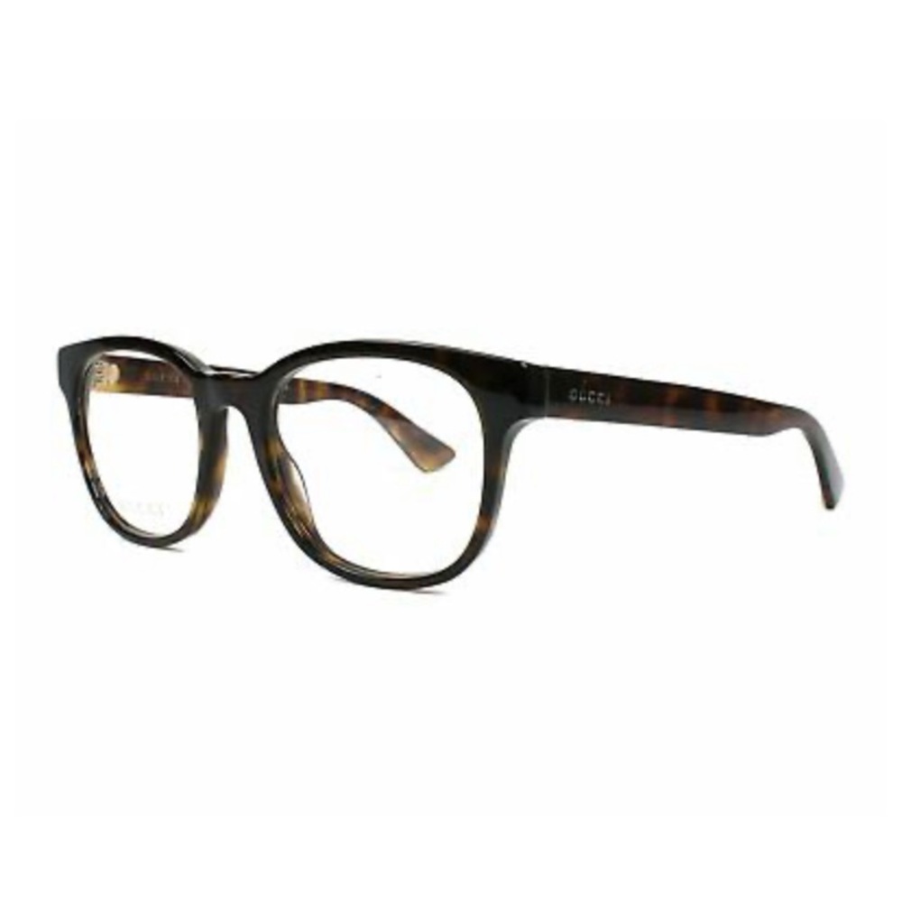 NWT Gucci Eyeglasses GG0005O-011 53mm Havana